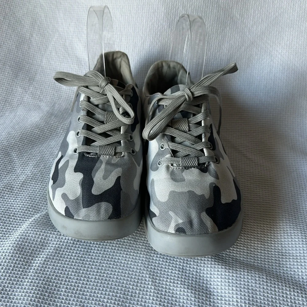 Nobull Arctic Grey Camo Canvas Women's 7.5 Men’s 4 Trainers Shoes